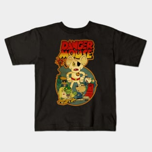 Vintage Danger Mouse Kids T-Shirt